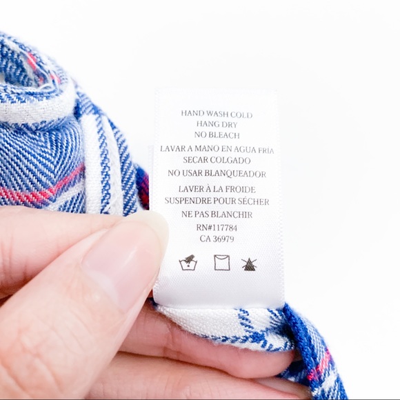 Rails Jordyn Sleeveless Tunic White/Blue/Raspberry - Picture 8 of 8